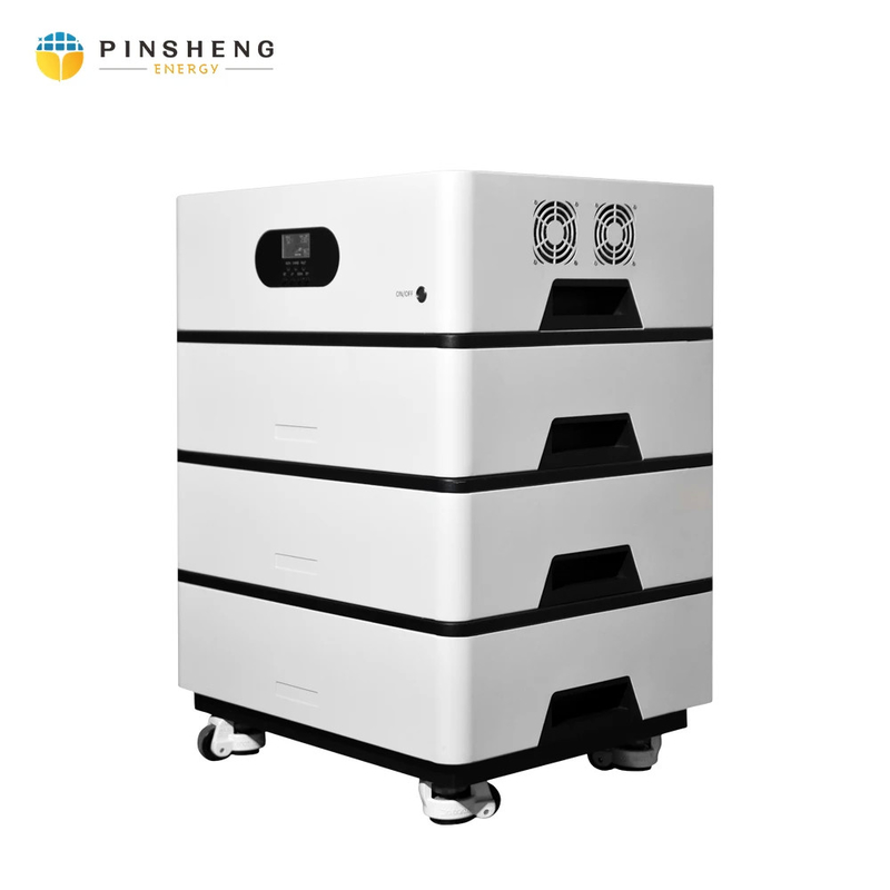 Горячая продажа солнечная домашняя электроэнергия 48v 5120wh 5kw 10kw все в одном стеке домашняя система хранения энергии
