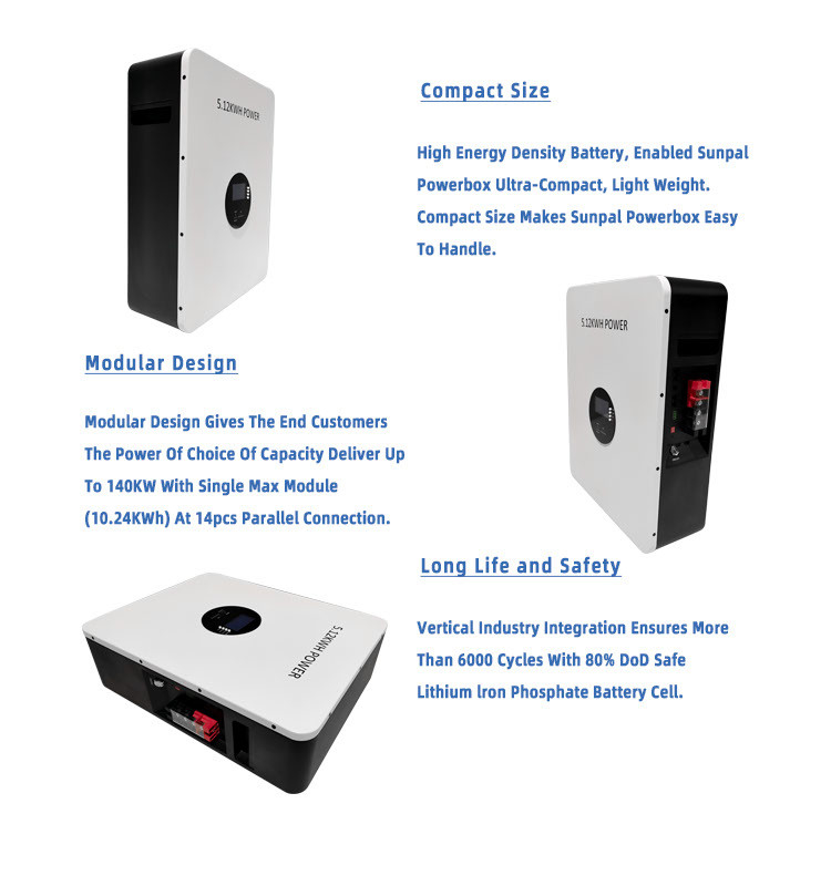 Pinsheng Power Wall Lifepo4 Солнечная батарея для хранения энергии 10Kwh 48V 100Ah 200Ah Литий-ионные батареи Солнечная батарея с BMS