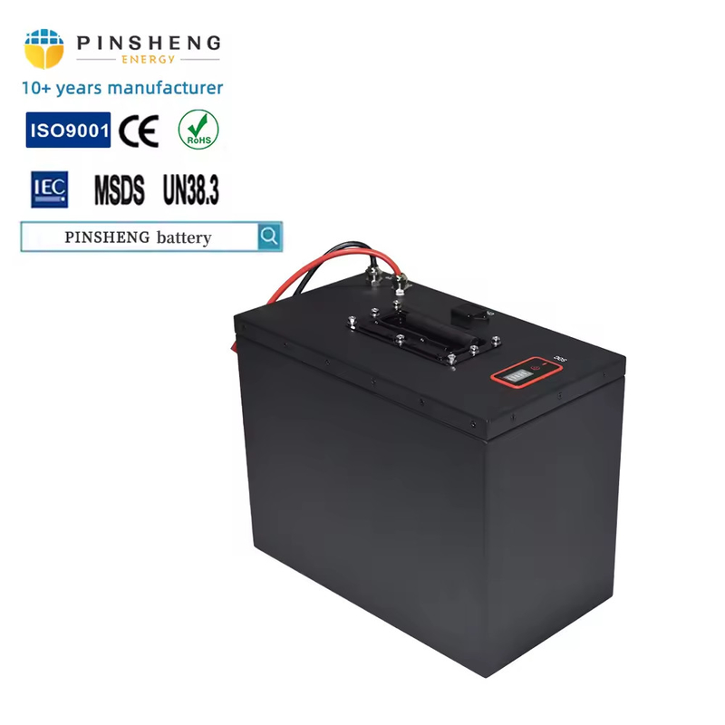 Высокопроизводительный литийный аккумулятор мотоцикла 60V 72V 20AH 30AH 40AH 50AH Встроенный в 100A BMS для набора велосипедов 3000w 72v