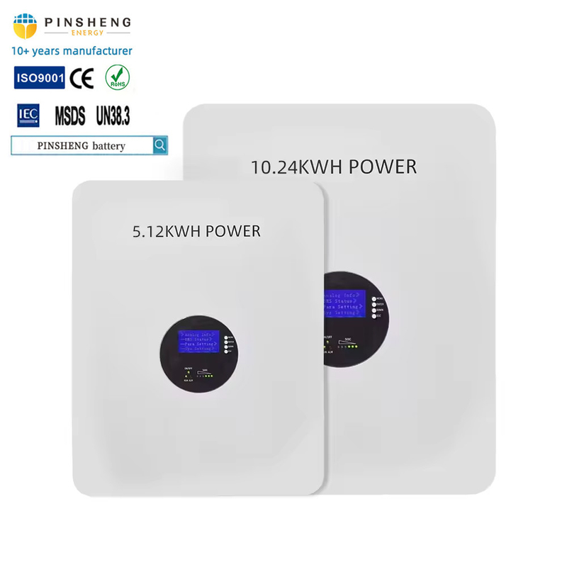 Lifepo4 48v 200Ah 100ah 51.2v 10KWH 5kwh LFP Раковина для дома Система хранения батареи солнечной энергии