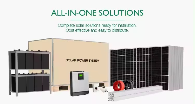 Домашний тип Полный набор солнечной энергетической системы 60KW, 80KW, 100KW и интеллектуальная система управления