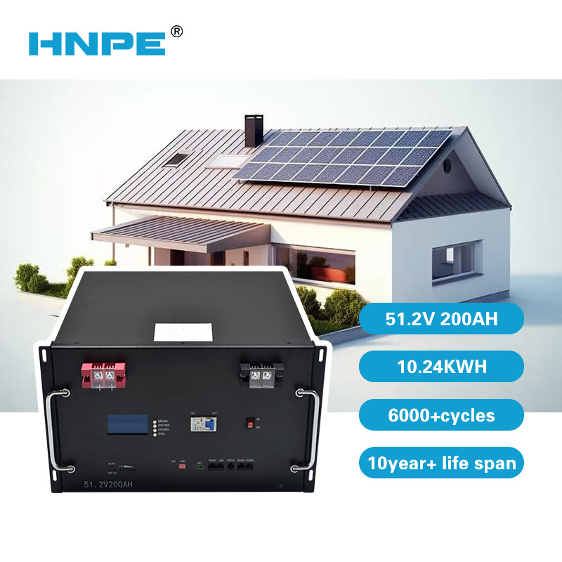 Pinsheng 48V/51.2V 100Ah 200Ah глубокий цикл литиевой батареи перезаряжаемый солнечный накопитель для жилых резервной копии
