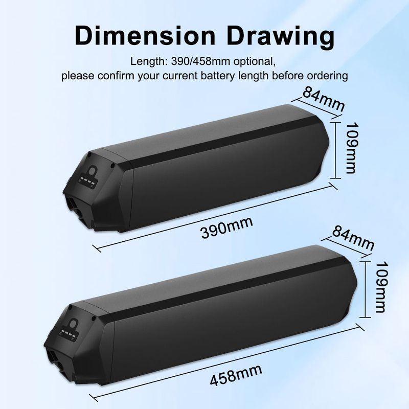 Dorado 36V 30AH 48V 25AH 21700 Cell Скрытый аккумулятор для электровелосипеда, литиевый аккумулятор для электровелосипеда