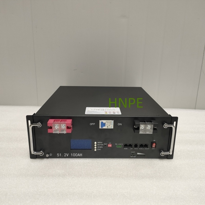 HNPE 51,2 В 10 кВтч Аккумуляторный блок Lifepo4 с ресурсом 6000 циклов для системы накопления энергии для солнечных домов