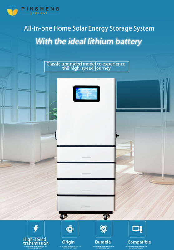 Домашняя солнечная система PINSHENG ENERGY 5 кВтч 10 кВтч Система накопления солнечной энергии Многофункциональный шкаф ESS для виллы, фермы, офиса