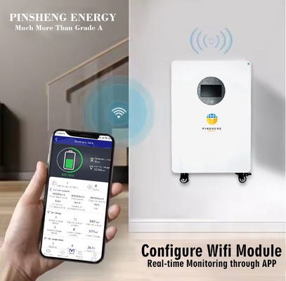 Pinsheng литийная батарея 15kWh 51.2V 280Ah 300Ah Домашний аккумулятор LiFePO4 аккумулятор Солнечная батарея для хранения энергии