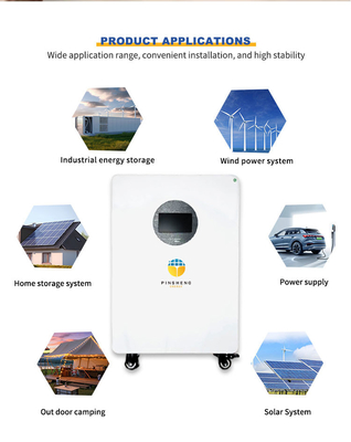 Pinsheng 48V литий-ионные батареи 10Kwh 15Kwh Система хранения солнечной энергии 200Ah 280Ah 300AH LiFePO4 аккумулятор